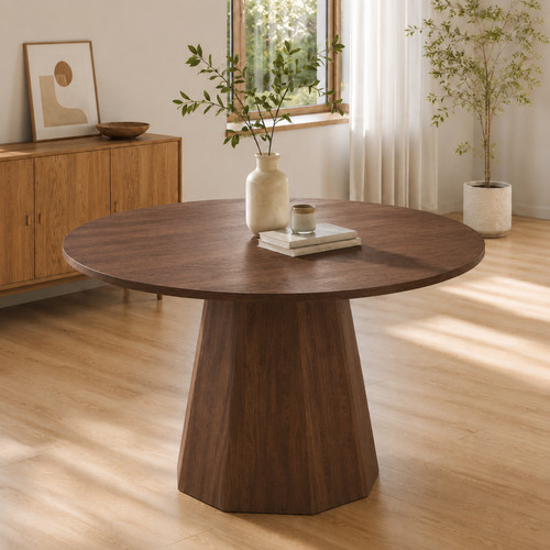 Dining table 120cm round - round, for