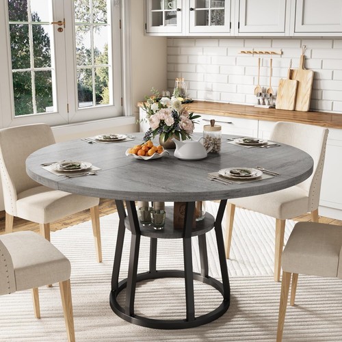120cm round dining table - round,