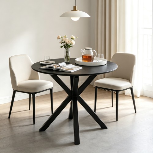 80cm round dining table modern - round,