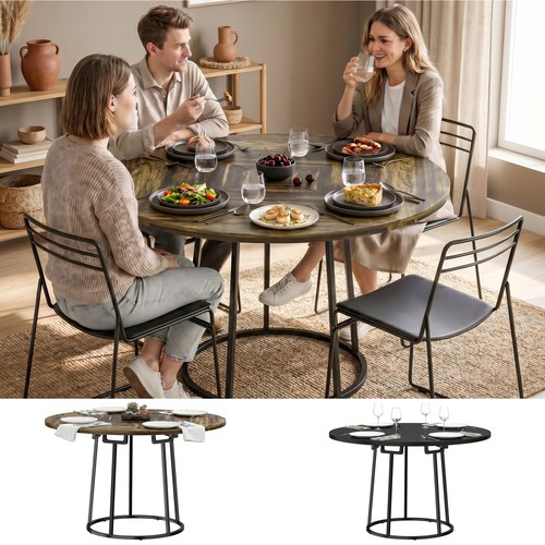 Round dining table - table, 4-6