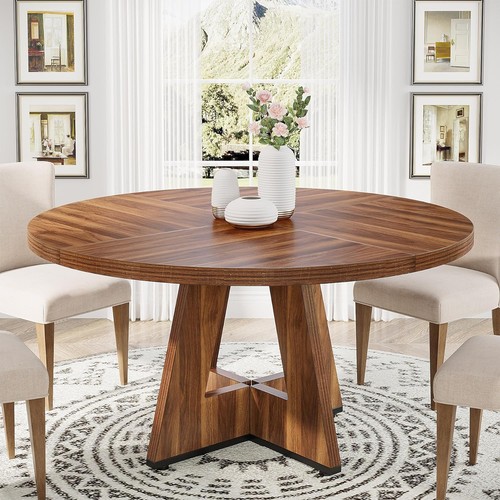 Round dining table for 6 - round,