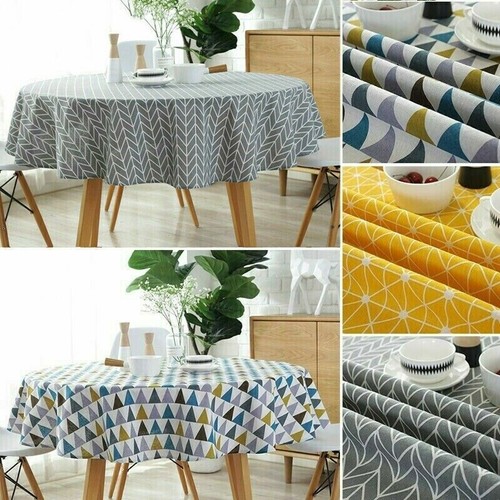 Round table cloth cover - round,