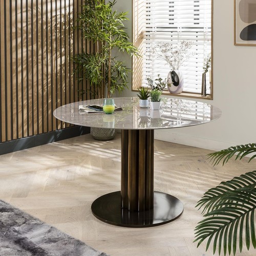 Round kitchen dining table - round,