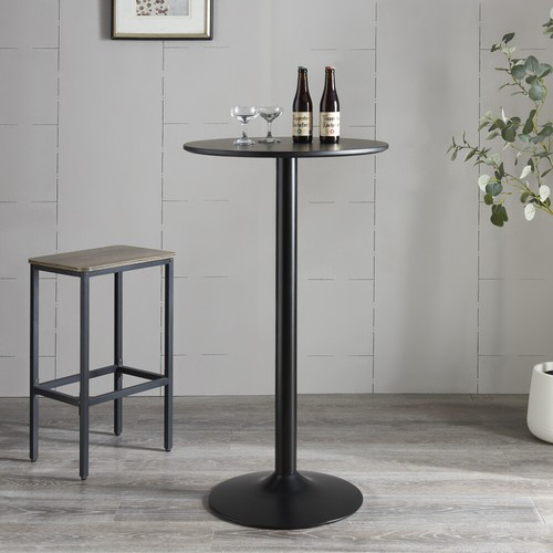 Round bar table 60cm top - round,