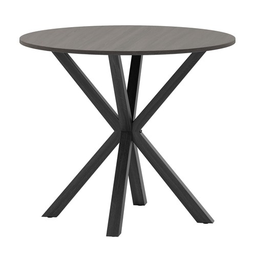 90cm wood dining table round - 90cm,