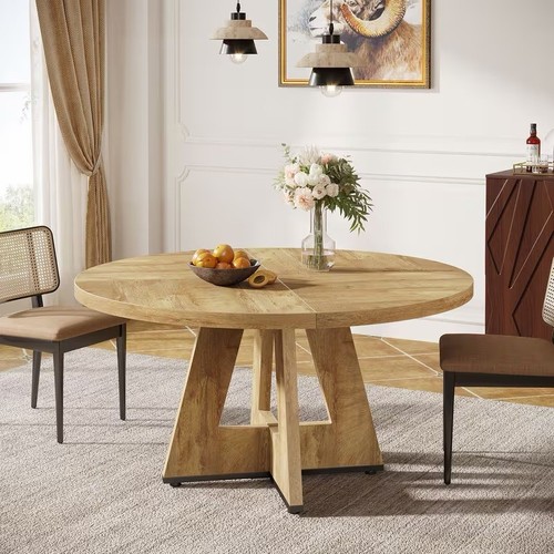 Round dining table - dining, 4