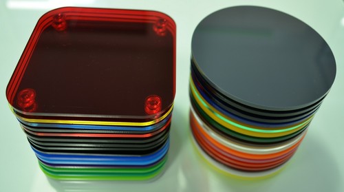 Coasters acrylic plastic - acrylic, for
