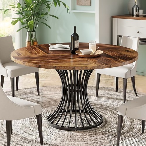 Inch round farmhouse - round, dining