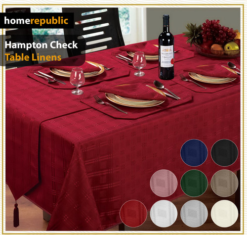 Jacquard table cloth - table, cover
