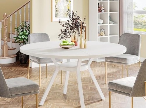 Round dining table for 8 - round,