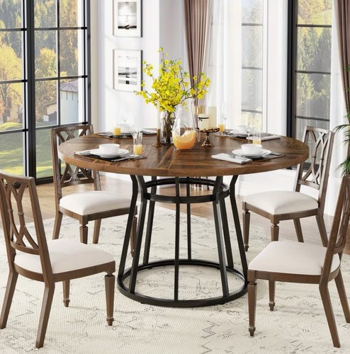 Modern round dining table for - dining,
