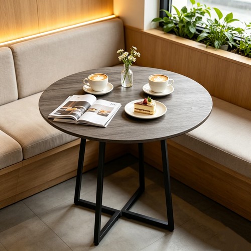 80cm round dining - 80cm,