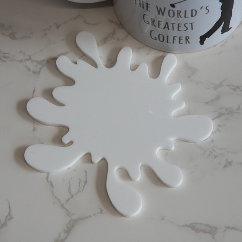 Plastic acrylic coasters - acrylic,