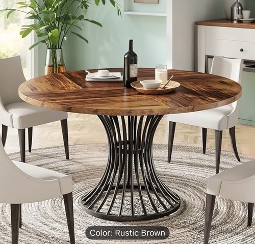 Tribesigns round dining - round,
