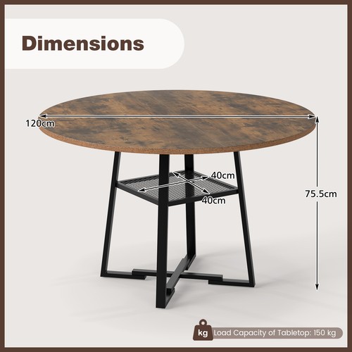 120 kitchen table - kitchen, round