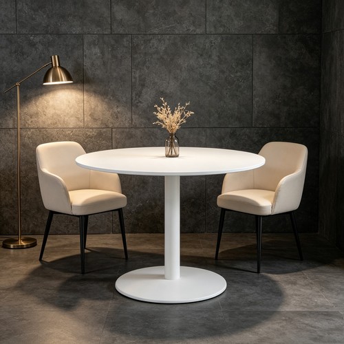 80cm round dining table modern - 80cm,