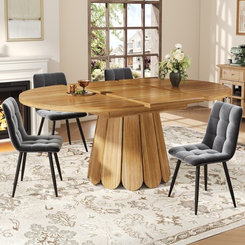 Extendable round dining - extendable,
