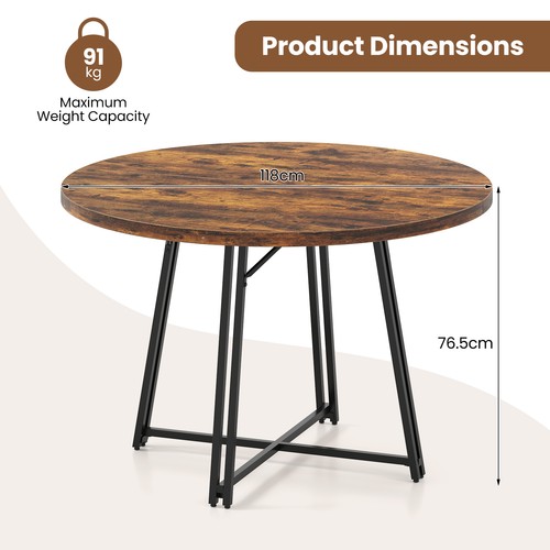 Round kitchen table inch - table,